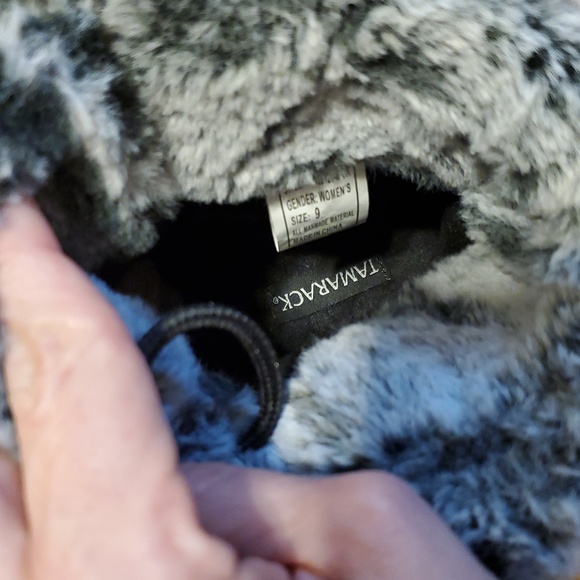 Tamarack Thinsulate Water Resistant Winter Boots Womens Size 9 Black - Picture 9 of 13